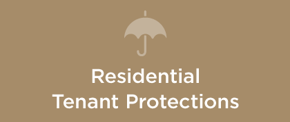 Residential Tenant Protections